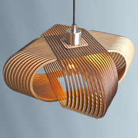 Zooki Model 15 "ODIN" Wooden Pendant Light