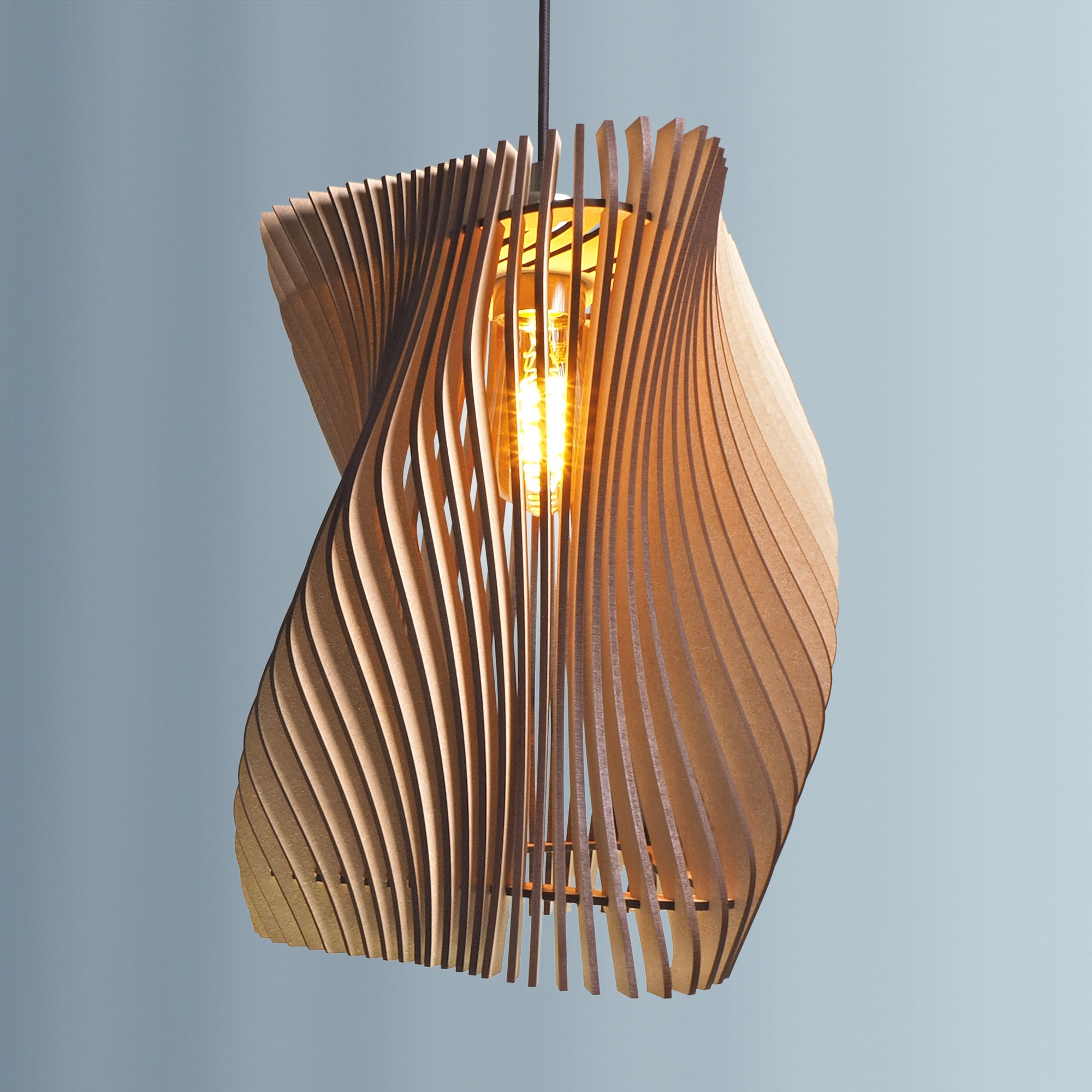 ライト・ランタン Solol wood (Hinoki) nodel design zooki-model-26-helios-wooden-