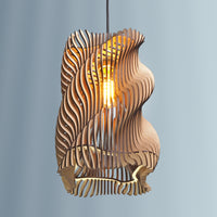 Zooki Model 31 "TAPIO" Wooden Pendant Light