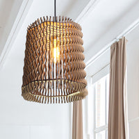 Zooki Model 32 "VELLAMO" Wooden Pendant Light