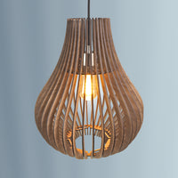 Zooki Model 9 "SOL" Wooden Pendant Light