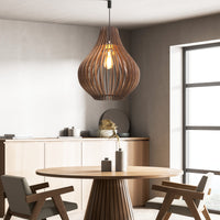Zooki Model 9 "SOL" Wooden Pendant Light