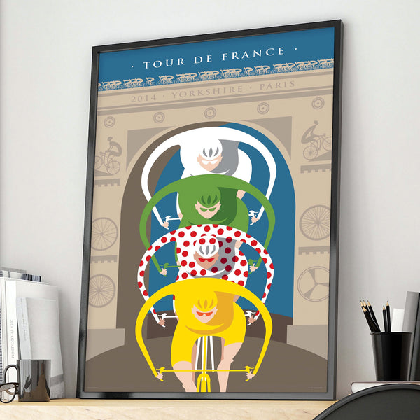 Height chart wall sticker with animals on a trampoline.